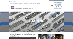 Desktop Screenshot of precision-chains.com